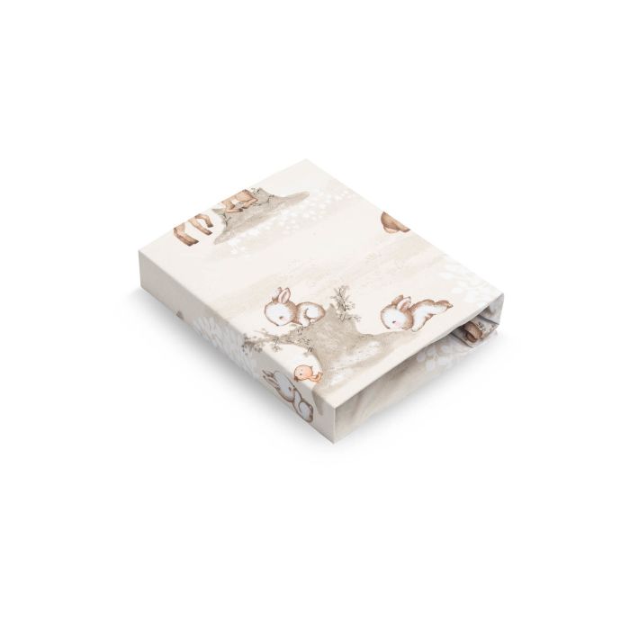 Puuvillane kummiga voodilina 60x120 cm "Soul friends" 