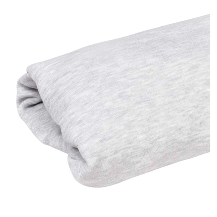 Puuvillane kummiga voodilina "Melange" helehall 