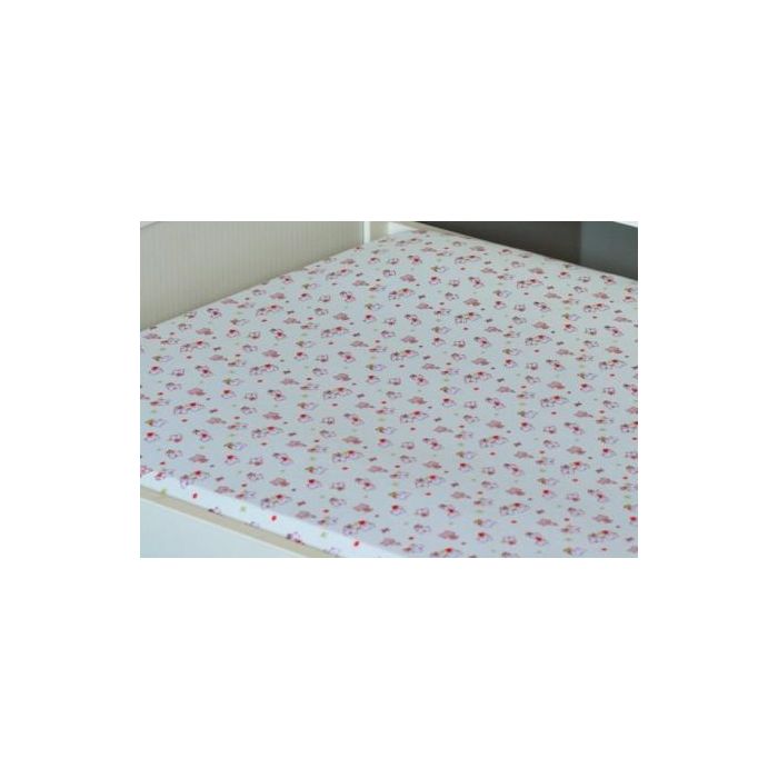 Kummiga voodilina  "Kitty" 120x60 BABYDO™