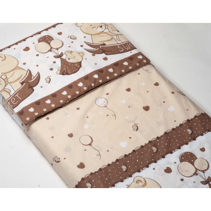 Voodipesu beebidele 135x100  "Sweet bear"" 