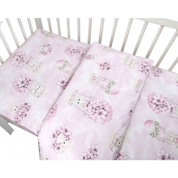 Voodipesu beebidele 135x100 "Fly with me" 