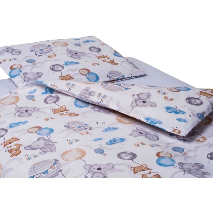 Võrevoodi voodipesukomplekt  80x70cm "Over the rainbow" 