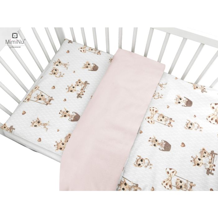 Võrevoodi voodipesukomplekt  80x70cm "Giraffee" 