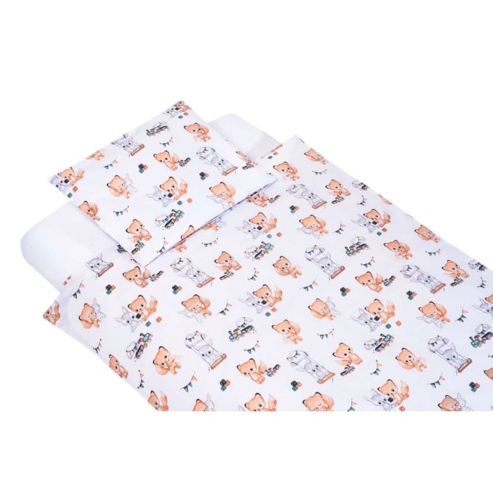 Voodipesu beebidele 135x100 "Let's play" 