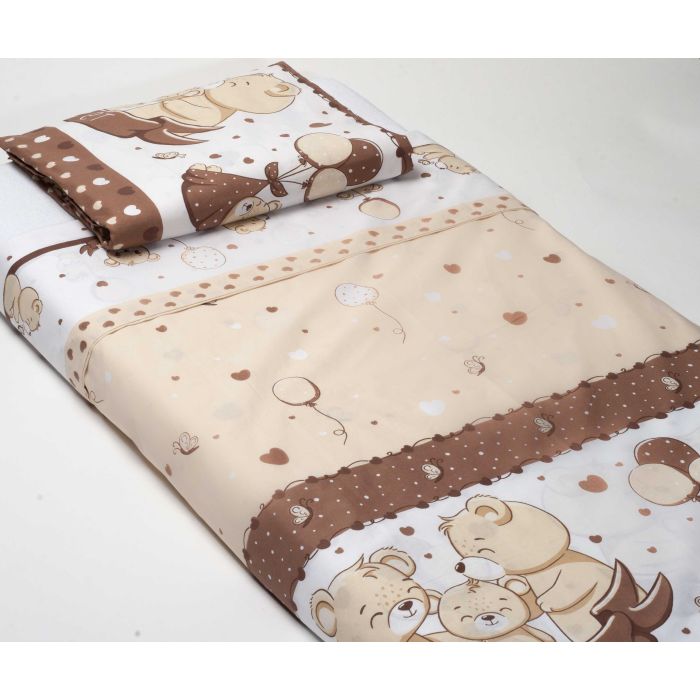 Voodipesu beebidele 135x100  "Sweet bear"" 