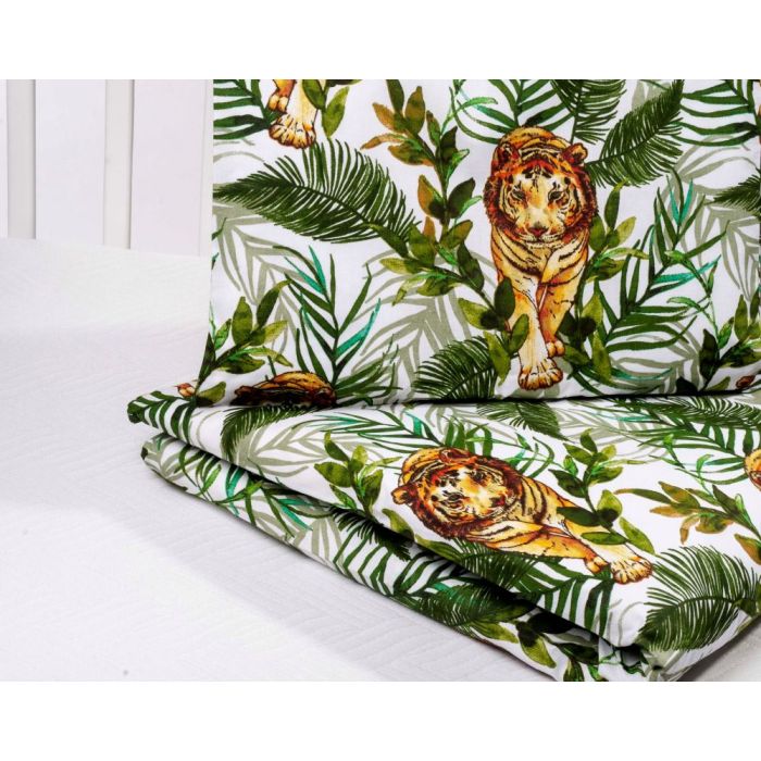 Võrevoodi voodipesukomplekt  80x70cm "Safari lion" 