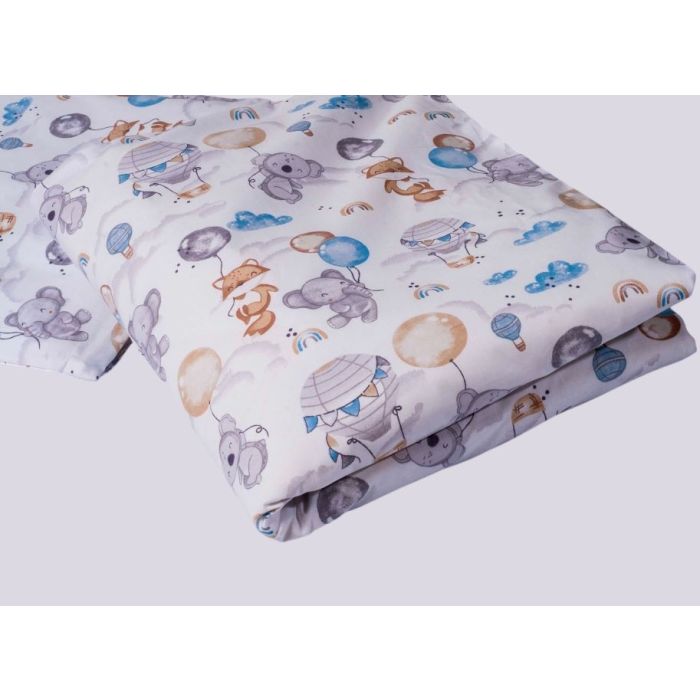 Võrevoodi voodipesukomplekt  80x70cm "Over the rainbow" 