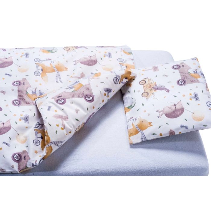 Voodipesu beebidele 135x100 "The racers" 