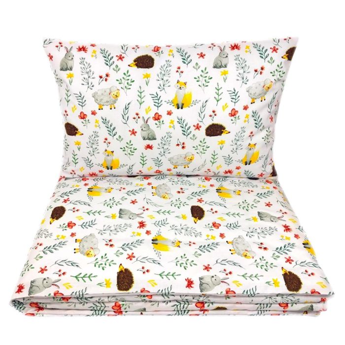 Voodipesu beebidele 135x100 "Sheep & Friends"  