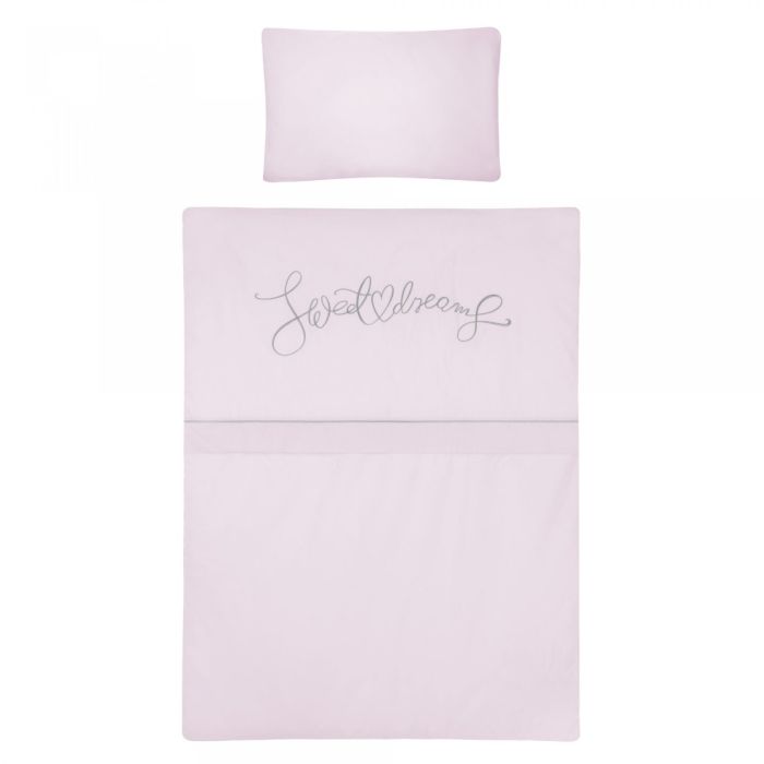Beebi voodipesu ja voodipehmendus "Sweet dreams" roosa