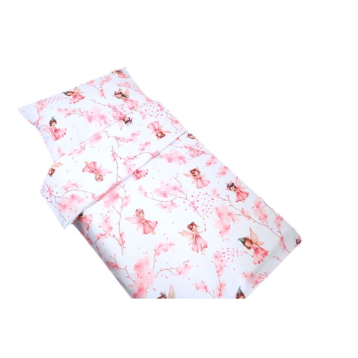 Voodipesu beebidele 135x100 "Fairies rose" 