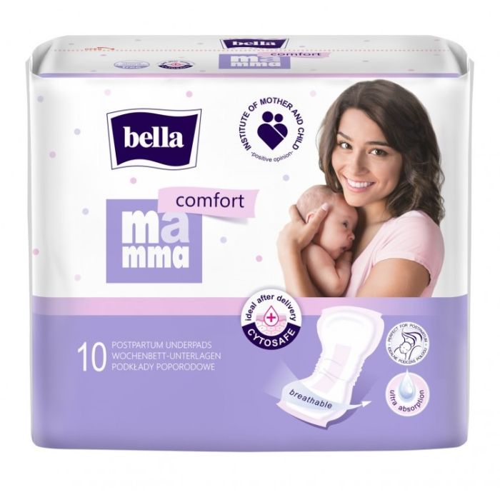 Sünnitusjärgsed hügieenisidemed  Mamma Comfort 10 tk