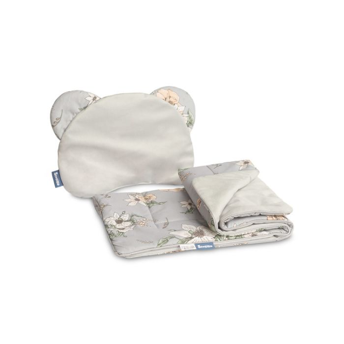 Beebitekk "Natural lilia" 56x76 cm ja padi 36x28 cm