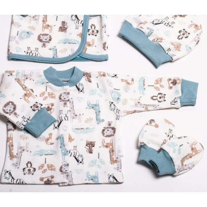 Komplekt vastsündinule 5-e osaline "Jungle iceberg" 
