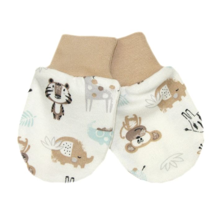 Puuvillased beebi kindad  1 paar (vali värv)