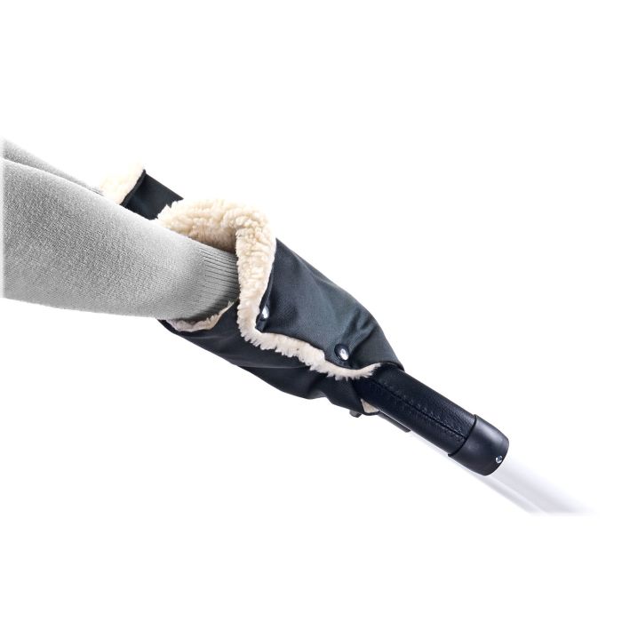 Kindad ja muhvid vankrisangele "Winter+" must