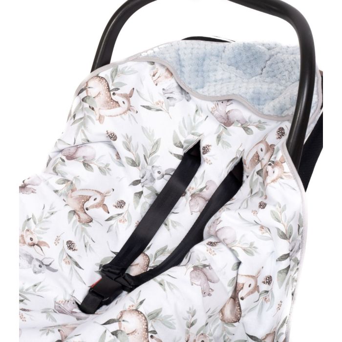 Soojakott-tekk vankrisse/turvatool "Deer" 80x80 cm