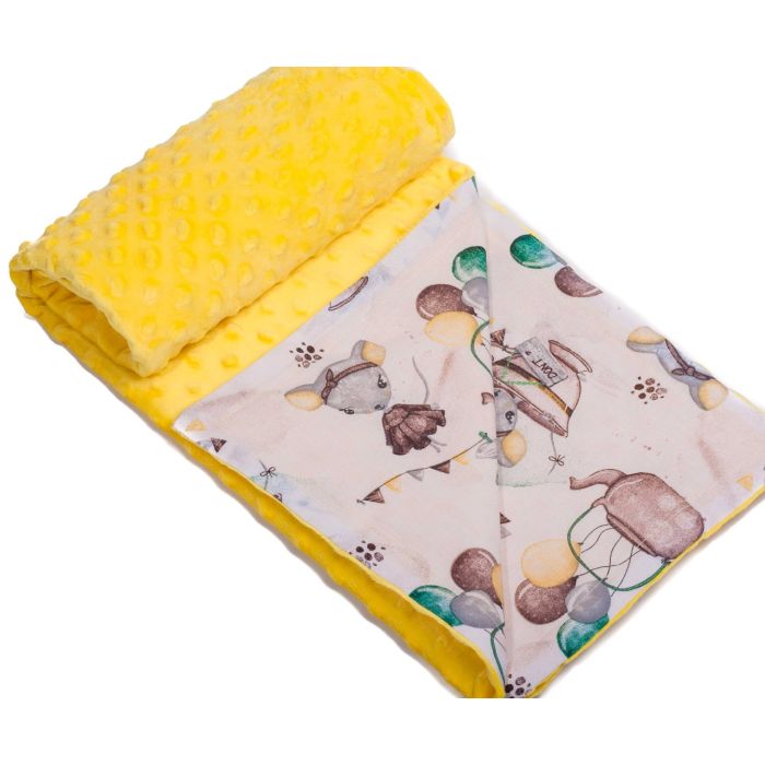 Beebitekk "Mouse" 100x75cm kollast värvi