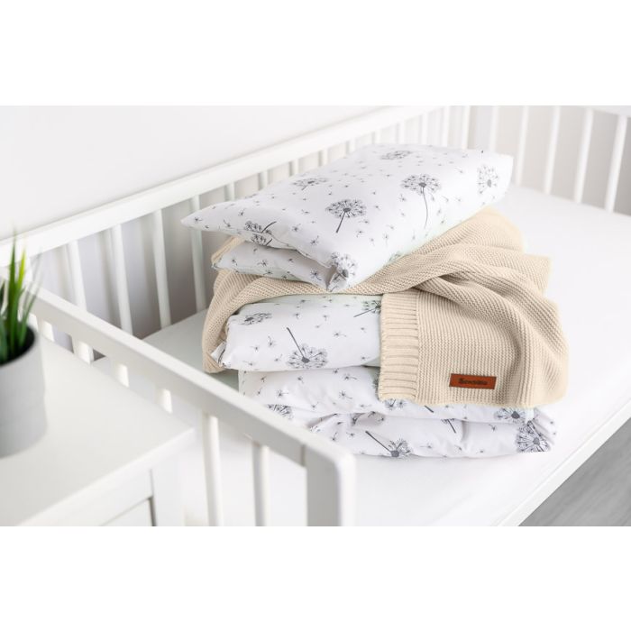 Kootud bambusviskoos beebitekk "Bamboo" 100x80 cm cappuccino