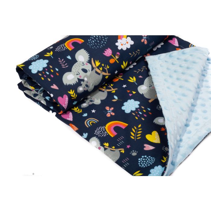 Beebitekk 100x75cm "Koala in love" sinine