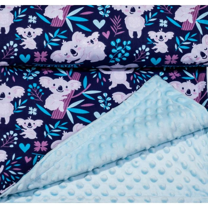 Beebitekk 100x75cm "Lucky bamboo" sinine