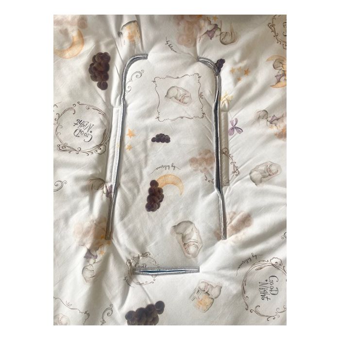 Turvahälli tekk ja soojakott  "Goodnight" 90x90 cm