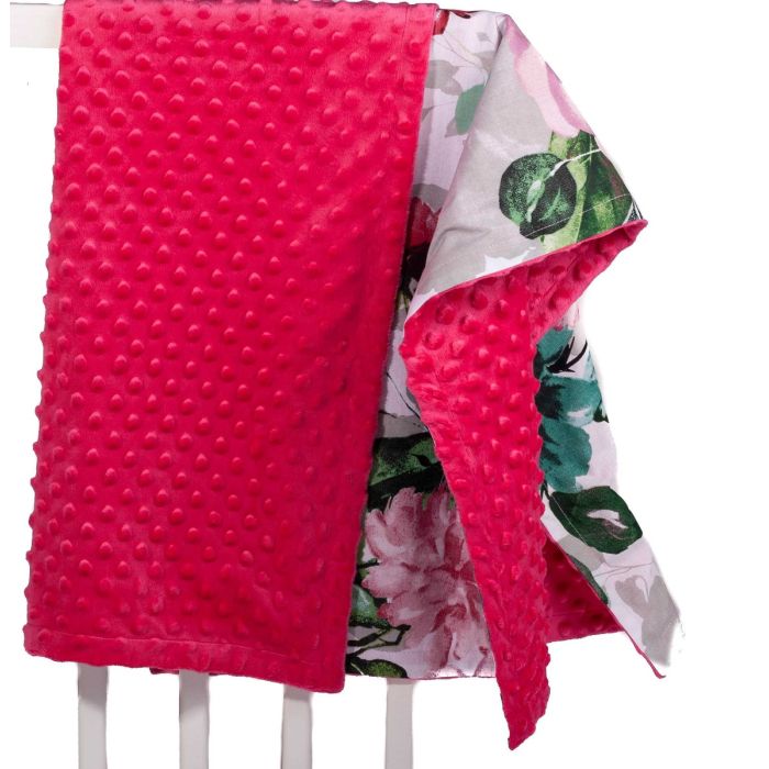 Beebitekk 100x75cm "Floral" roosa