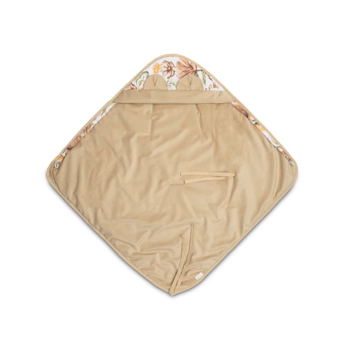 Soojakott vankrisse/turvatool  "Floral beige" 90x90 cm