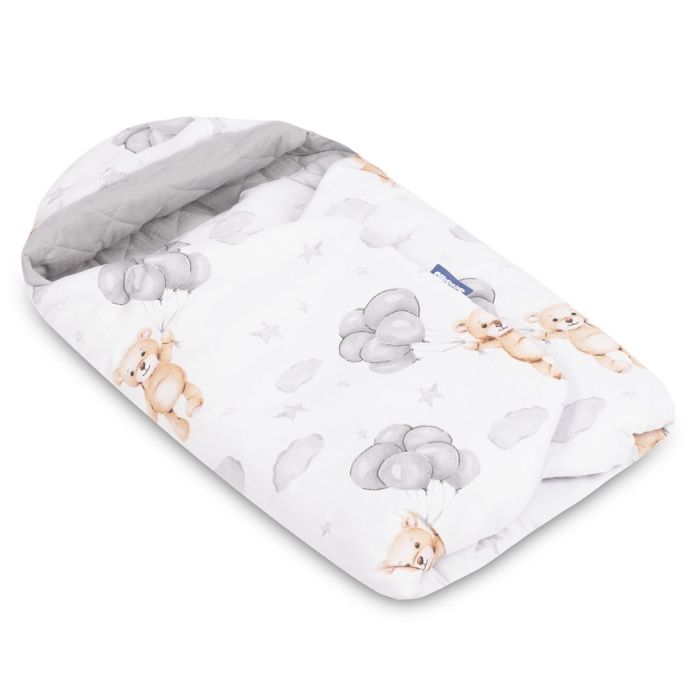 Turvahälli tekk ja soojakott "Teddy grey" XL 