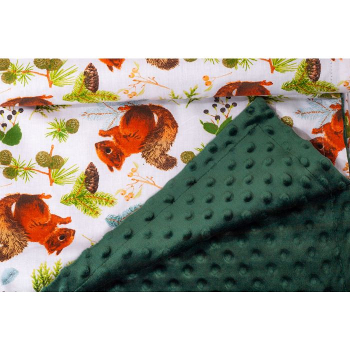 Beebitekk 100x75cm "Nut lovers" roheline