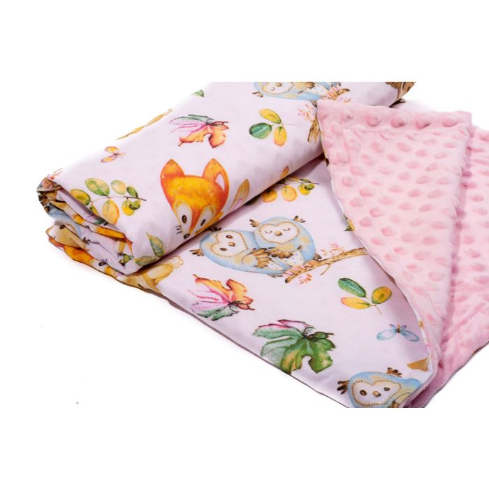 Beebitekk 100x75cm "Companions" roosa