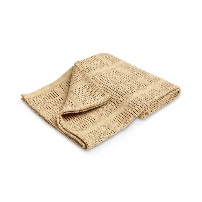 Puuvillane beebitekk "Lulu beige" 95x95 cm 