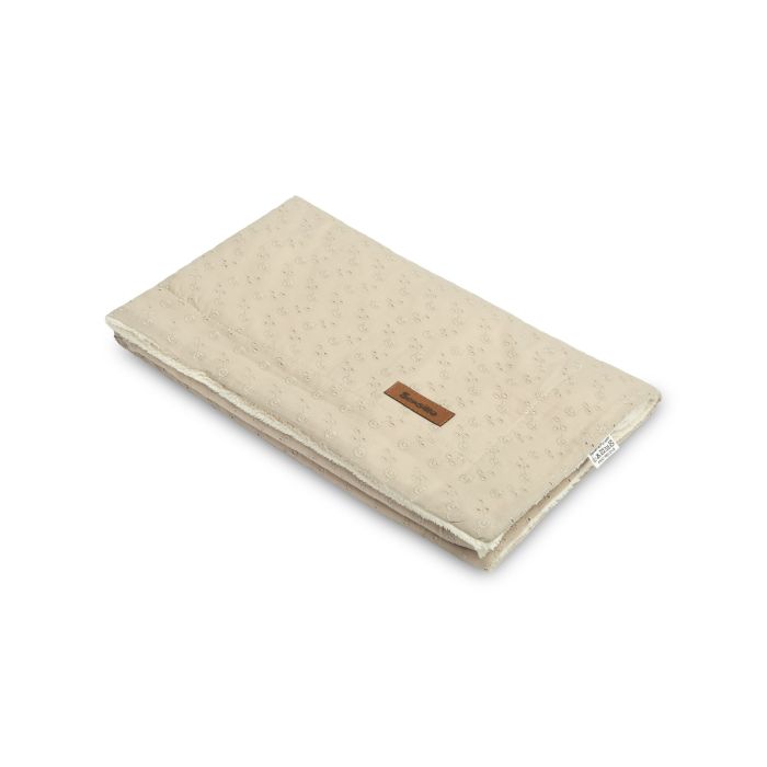 Beebi tekk  "Silky ornament" 100x80 cm beige