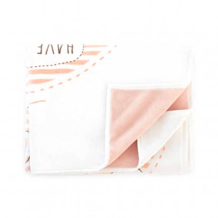 Veliuurist (kokvilna) beebi tekk  "Bunnies" 80x100 cm 