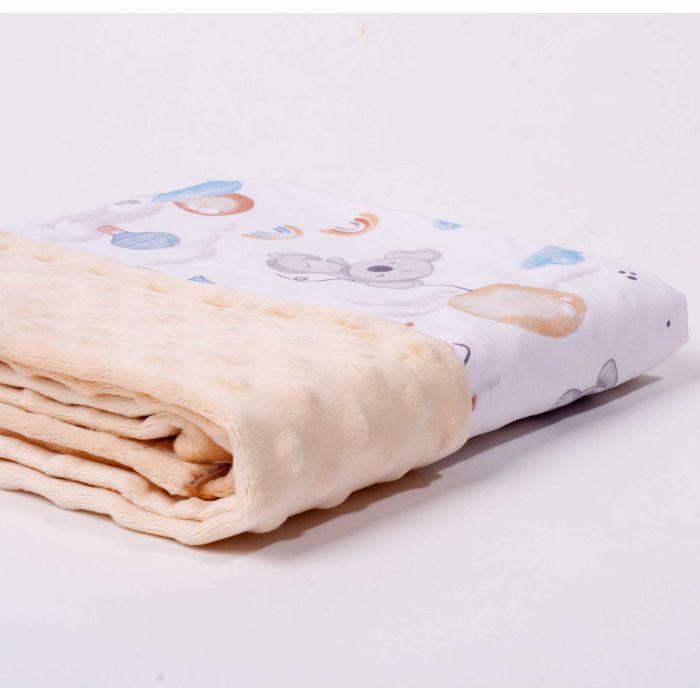 Beebitekk 100x75cm "Over the rainbow" ecru