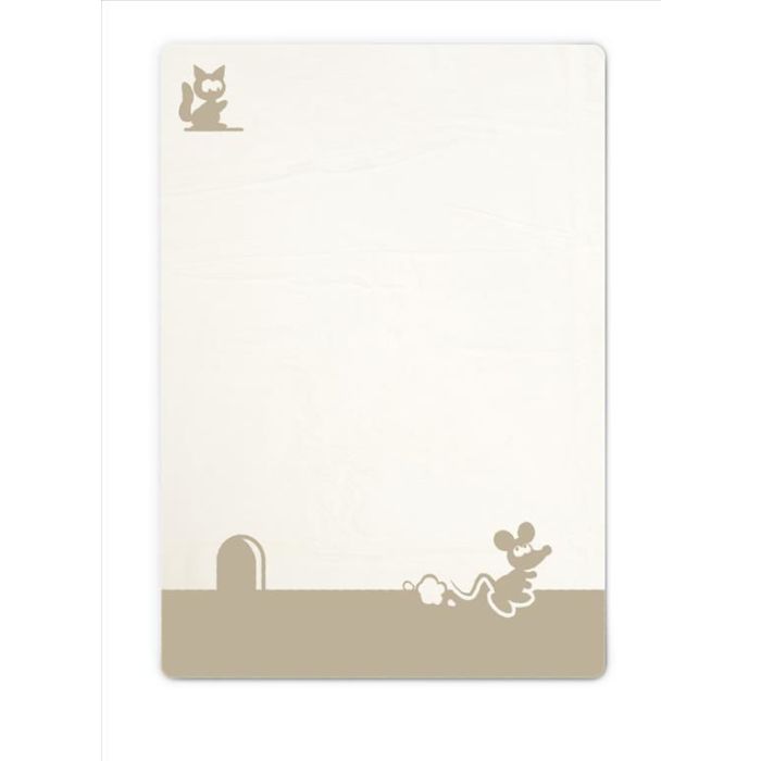 Beebitekk "Mouse" 100x75cm beež