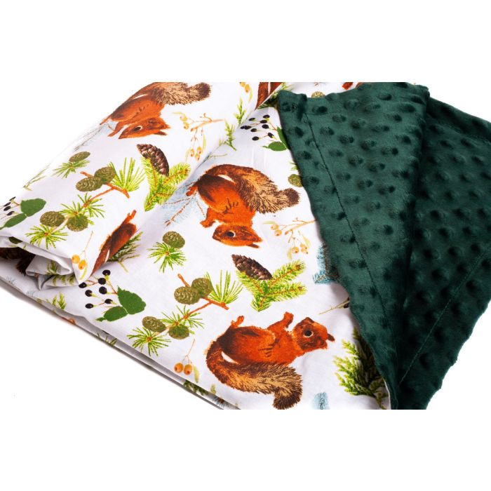 Beebitekk 100x75cm "Nut lovers" roheline