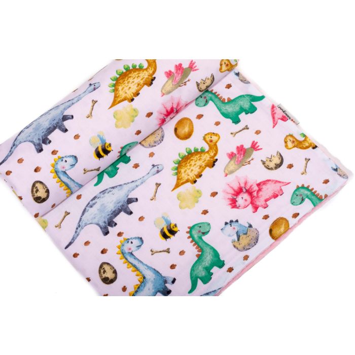 Beebitekk 100x75cm "Dino" roosa