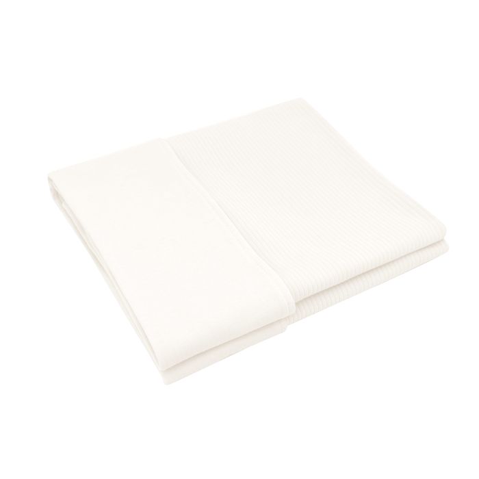 Puuvillane beebitekk "Interlock ecru" 100x75cm 