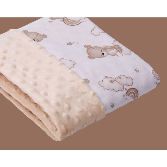 Beebitekk 100x75cm "Cute Teddy" ecru