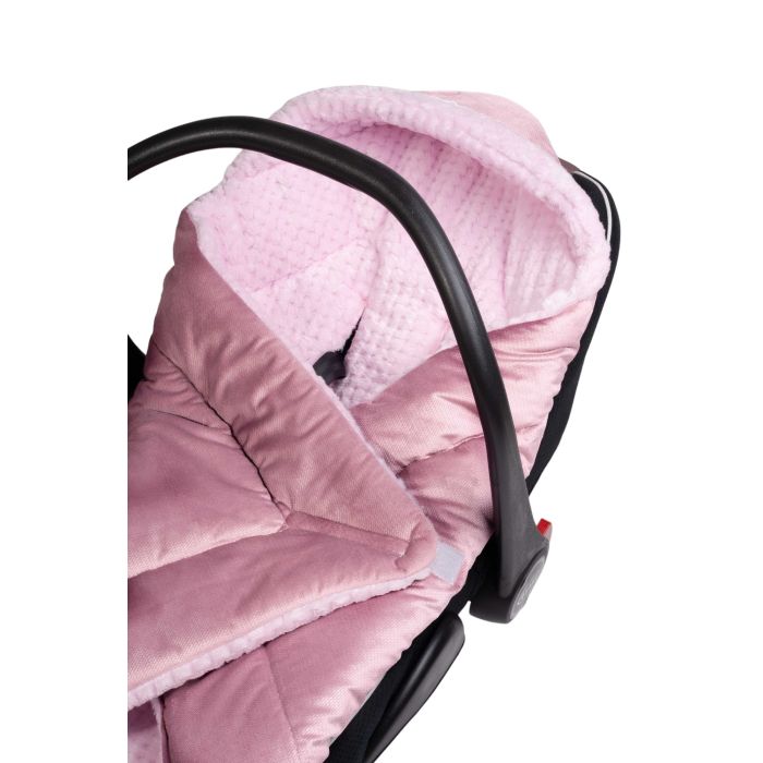 Soojakott turvahälli "WARM VELVET" 80x80 cm pale