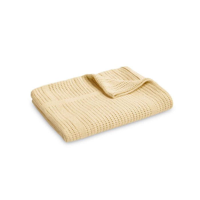 Puuvillane beebitekk "Molly coffee" 110x70 cm 