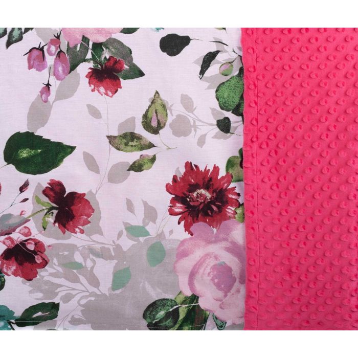 Beebitekk 100x75cm "Floral" roosa