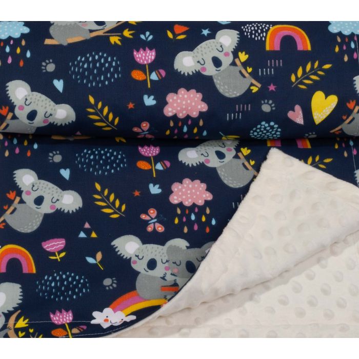 Beebitekk 100x75cm "Koala in Love" beež