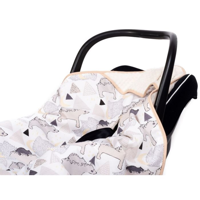 Soojakott-tekk vankrisse/turvatool "Mama umka" 80x80 cm