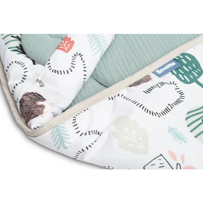 Soojakott vankrisse/turvatool  musliinist  "Archie" 90x90 cm 