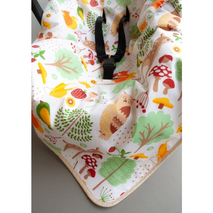 Pledai kūdikiams, automobilinei kėdutei