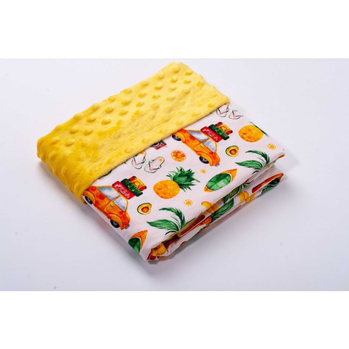 Beebitekk 100x75cm "Vacation time" kollane