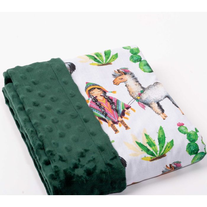 Beebitekk 100x75cm "Alpaca" roheline