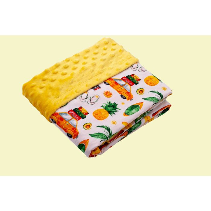 Beebitekk 100x75cm "Vacation time" kollane